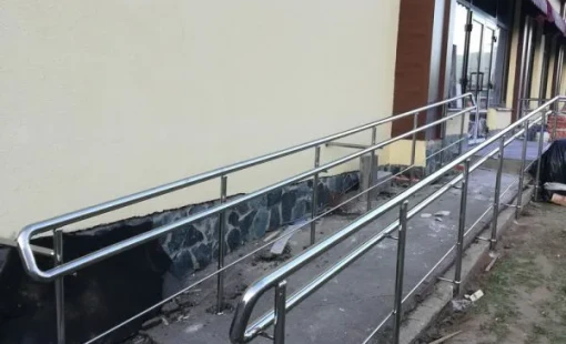 Перила из нержавеющей стали