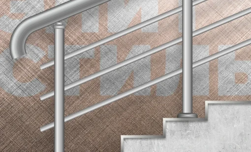 Перила с 3 ригелями