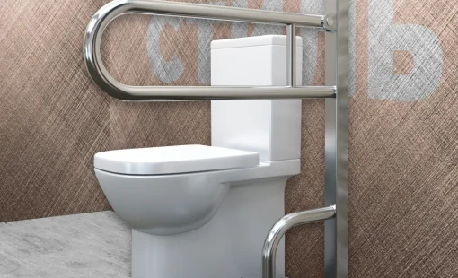 Откидные ограждения унитаза