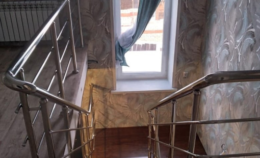 Лестничные перила из нержавеющей стали