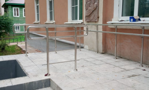 Купить ограждение из нержавейки на заказ в Череповце