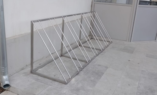 Велопарковки из нержавейки в Череповце